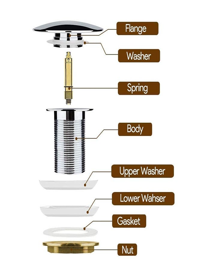 دريزل وصلة تصريف منبثقة من DRIZZLE بخيط كامل - Image 5